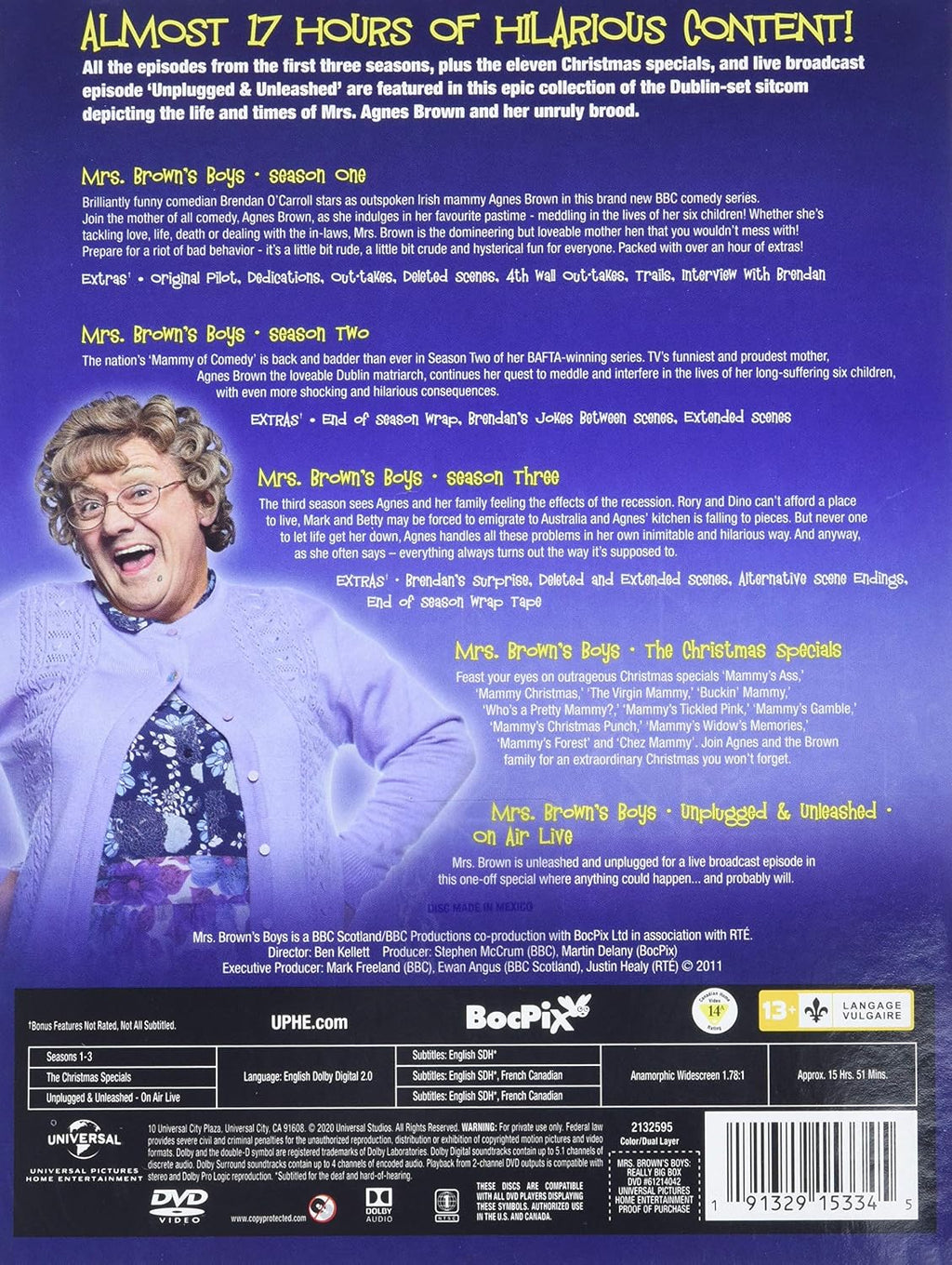 Mrs Brown's Boys: Really Big Box [DVD]