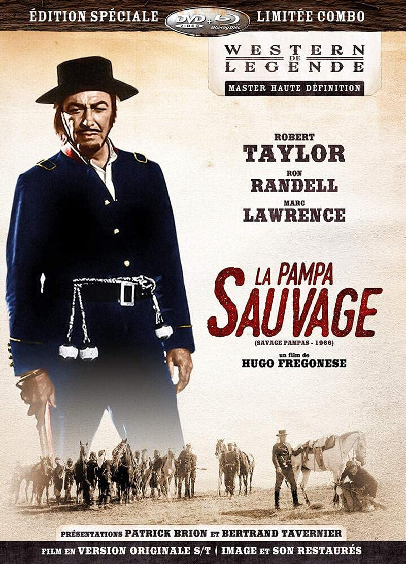 Savage Pampas (1966) ( Pampa salvaje ) (Blu-Ray & DVD Combo) [ Blu-Ray, Reg.A/B/C Import - France ]