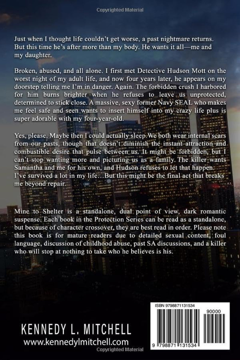 Mine to Shelter: A Single Mother, Protector Hero, Standalone Romantic Suspense Novel (Protection Series)