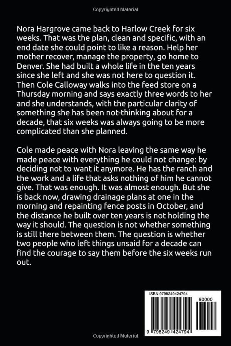 The Quiet Side of Forever: A Small Town Cowboy Second Chance Romance