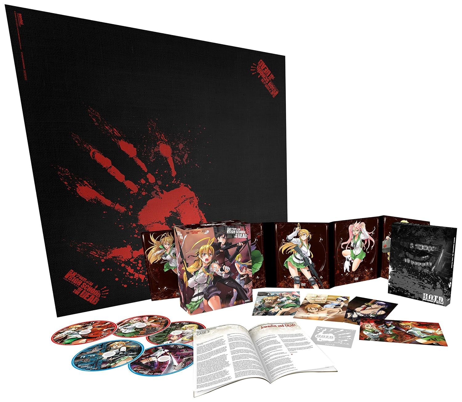 High School of the Dead Collectors Edition DVD/BD Boxed Set
