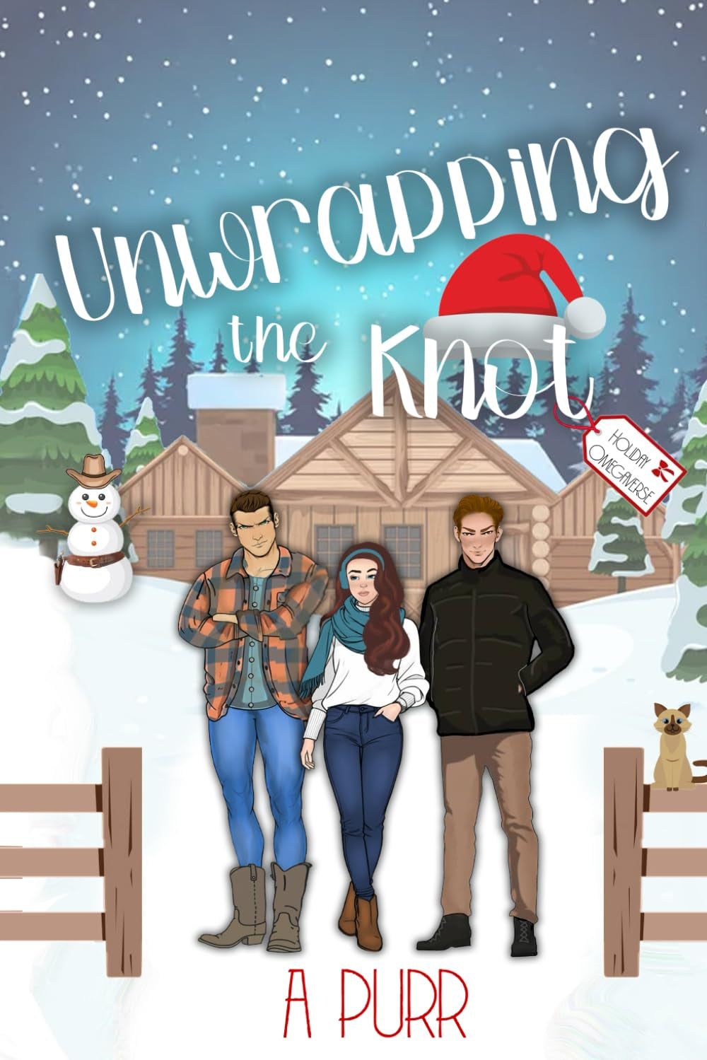 Unwrapping the Knot: Snowed-in Omegaverse Ménage (Two Alphas for one Omega)