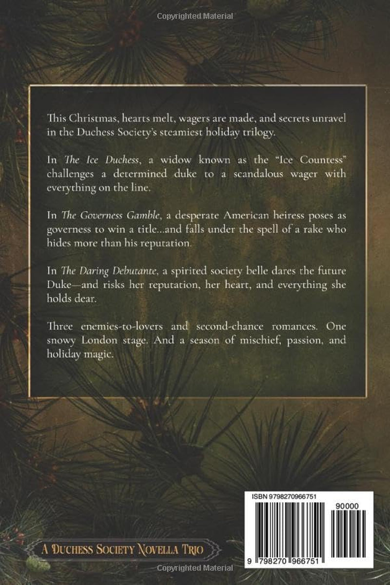 His Wicked Little Christmas: A Steamy Short Story Holiday Collection (The Duchess Society)