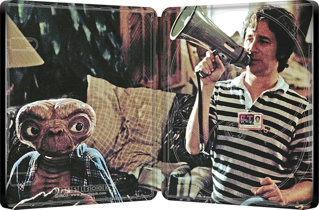 E.T. the Extra-Terrestrial (Limited Edition, SteelBook) [Special Bonus Features / 1982] [4K UHD + Blu-ray] [Region Free]