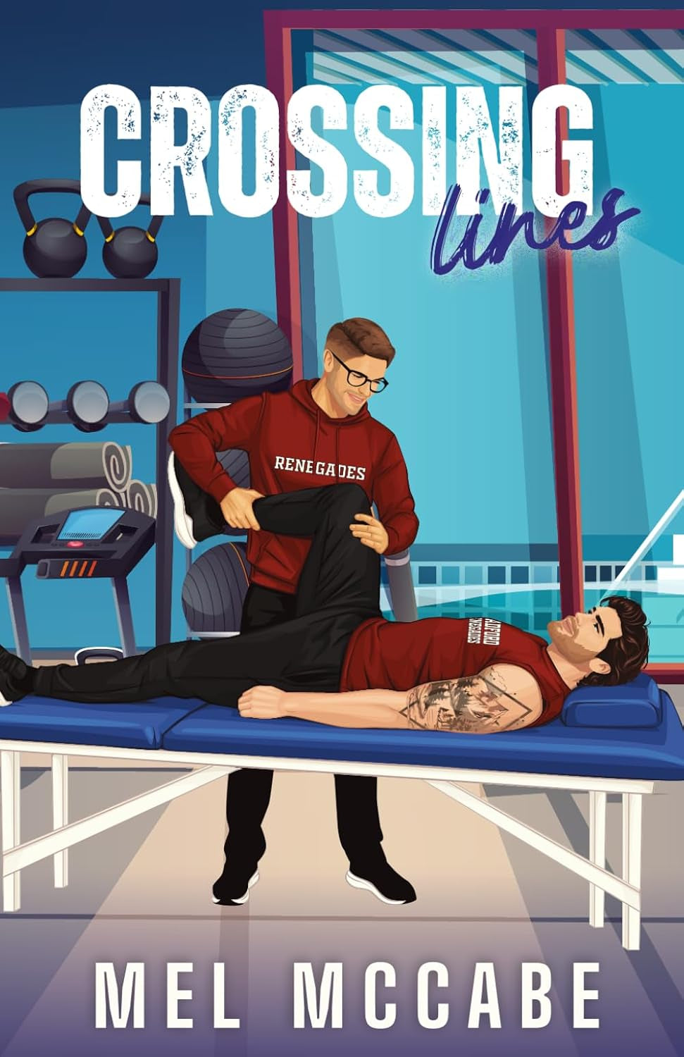 Crossing Lines: A MM College Hockey Romance (Radford U)