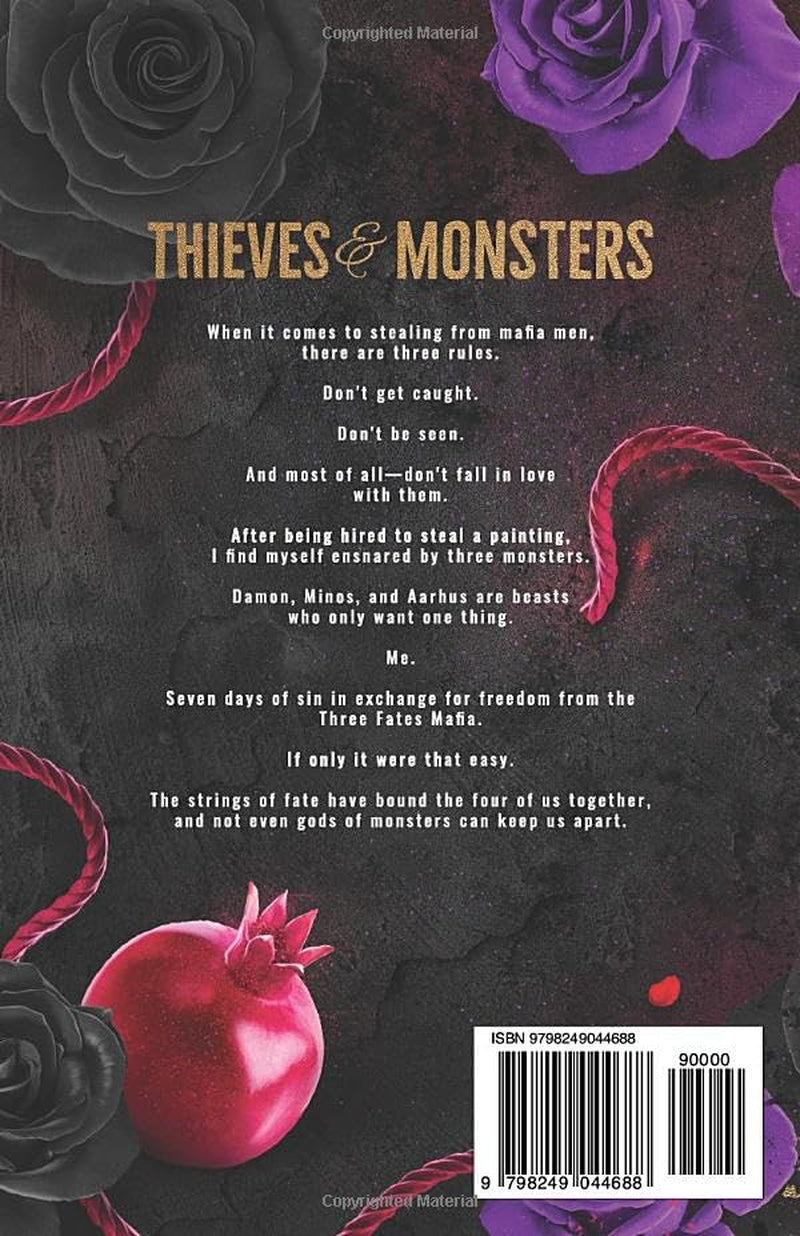 Thieves and Monsters: A Standalone Why Choose Monster Mafia Romance (Three Fates Mafia)