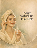 Daily Skincare Planner: Guided Facial Care Journal with Routine Sections, Weekly Consistency Charts, Product Expiration Awareness Lists, Skin Response ... Advocates, Thoughtful Beauty Experimenter