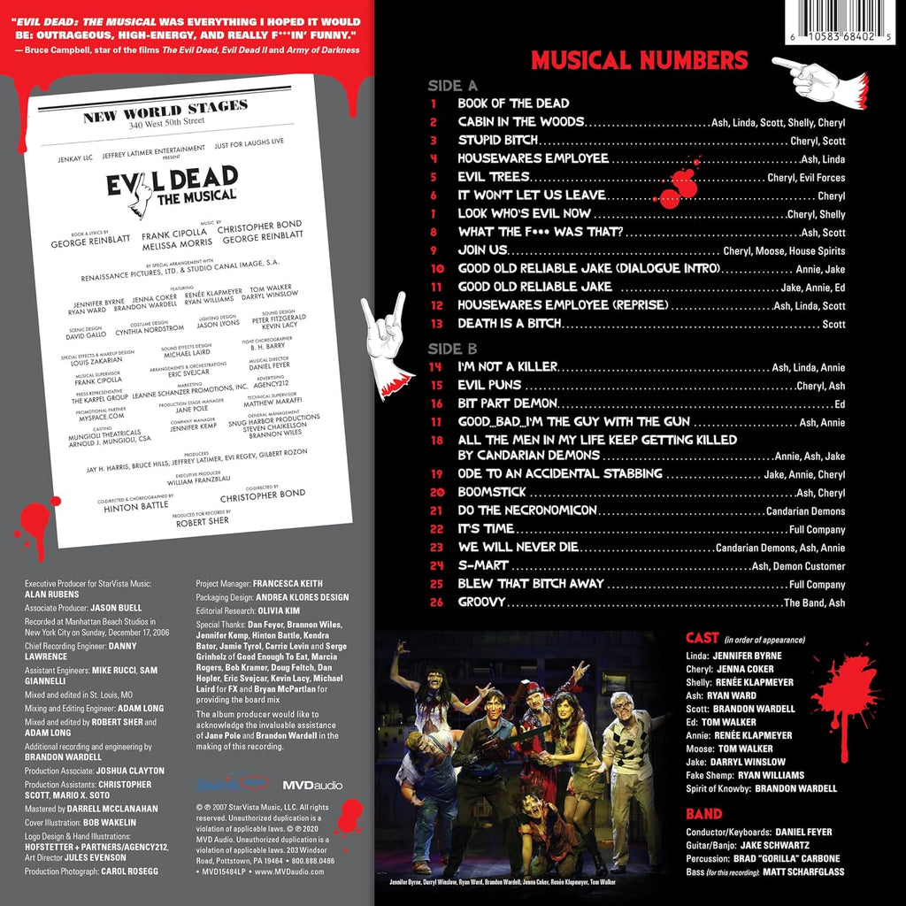 Evil Dead: The Musical Original Cast Recording