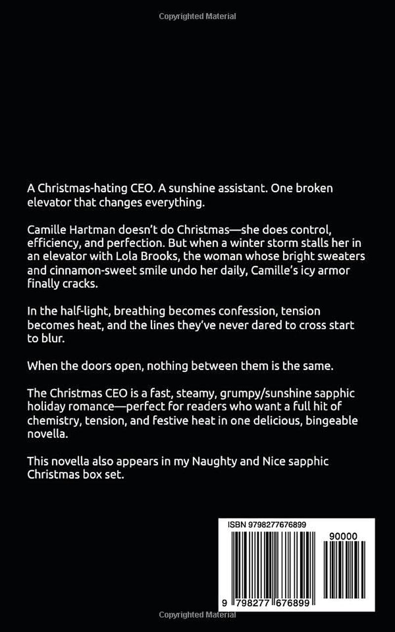 The Christmas CEO: A Steamy Sapphic Christmas Boss/Assistant Romance (A Very Sapphic Christmas Collection)