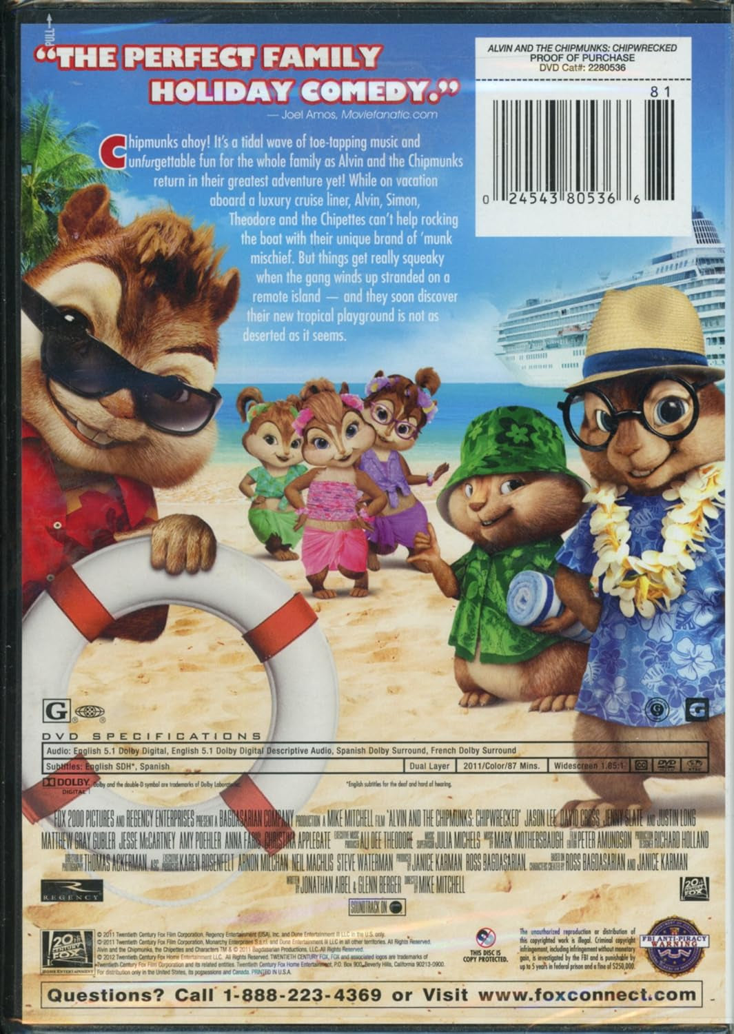 Alvin And The Chipmunks: Chipwrecked