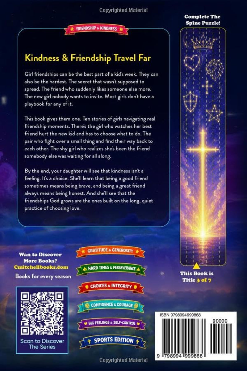 Because God Loves You Inspiring Christian Stories about Friendship & Kindness: With Fun & Meaningful Life Lessons & Missions That Build Social Skills, ... for Girls (Because God Loves You Series)