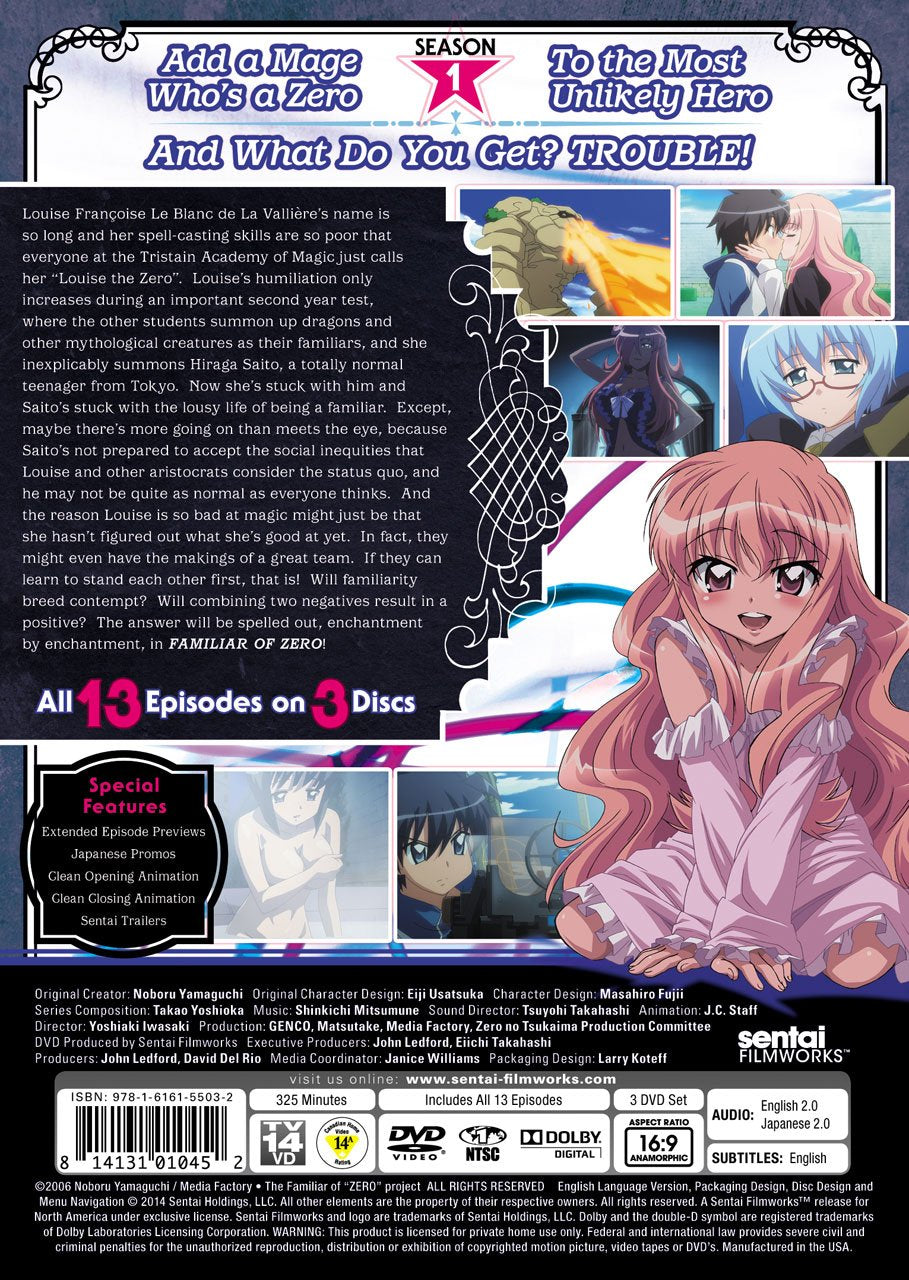 Familiar of Zero: Season 1