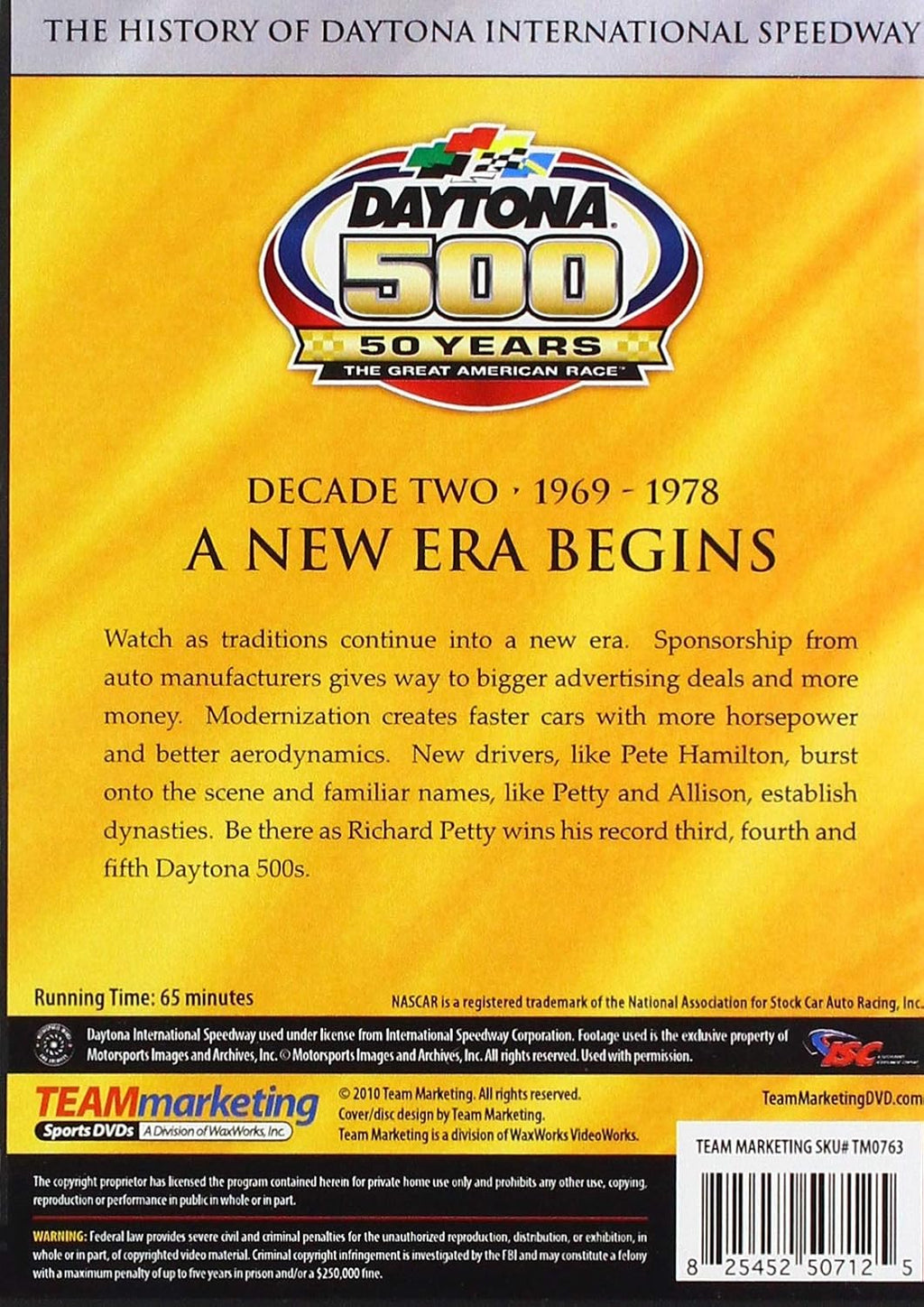 Daytona 500 History Decade Two: 1969-1978