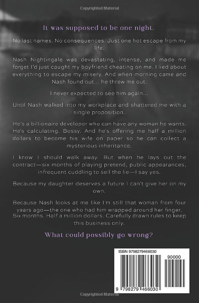 Bossy Billionaire: a single mom, marriage of convenience romance (The Nightingales of Wall Street)