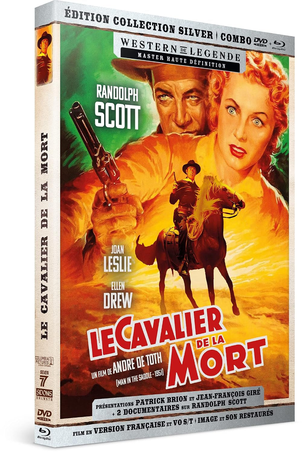 Man in the Saddle (1951) (Blu-Ray & DVD Combo) [ Blu-Ray, Reg.A/B/C Import - France ]