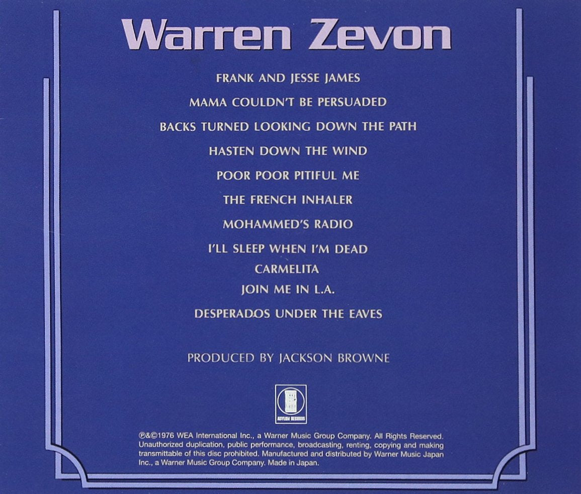 Warren Zevon SHM