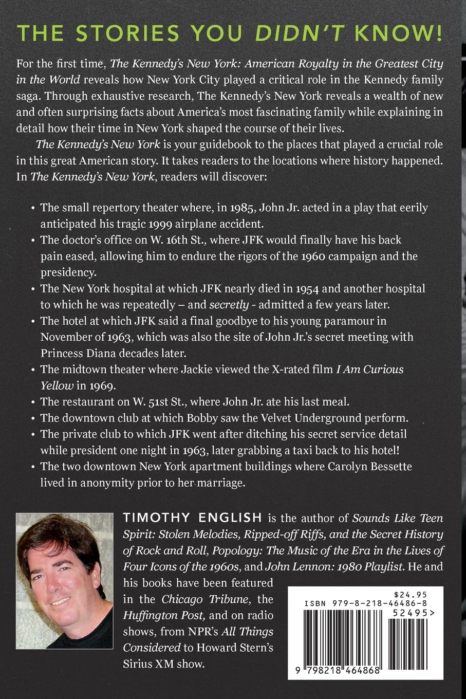 The Kennedys' New York: American Royalty in the Greatest City in the World