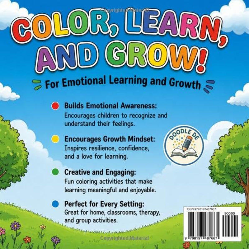 When I Get Angry: A Calming & Emotional Learning Coloring Book for Kids Ages 4–8 Help Children Understand Big Feelings, Build Self-Regulation Skills, ... Through Creative Art (My Big Feelings Series)
