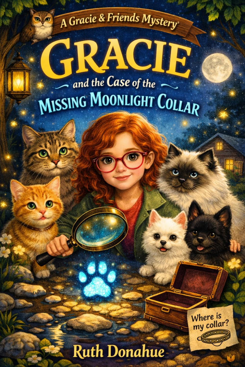 Gracie and the Case of the Missing Moonlight Collar: A Purr-fect Mystery!