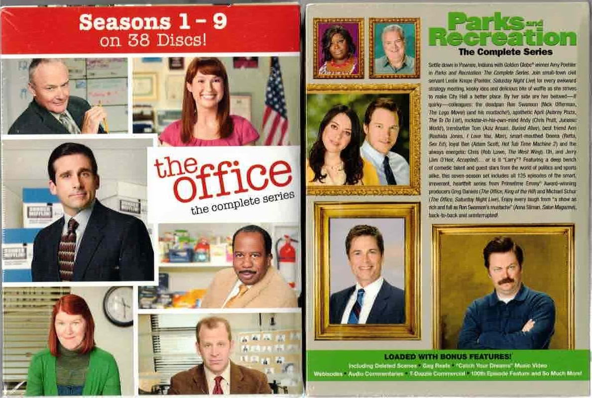 The Office Complete Series [DVD] + Parks and Recreation: The Complete Series [DVD] TV Bundle