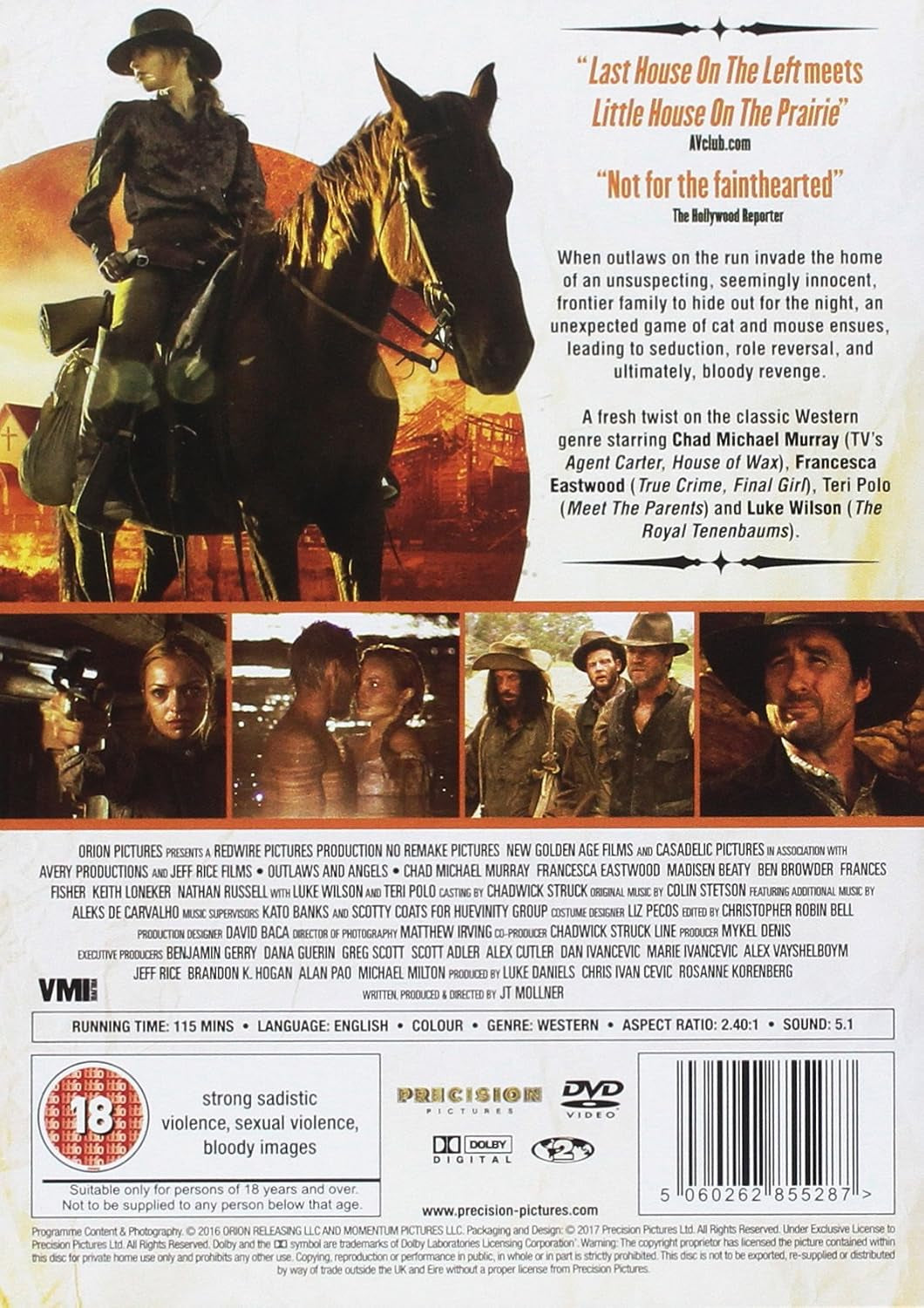 Outlaws And Angels [DVD]