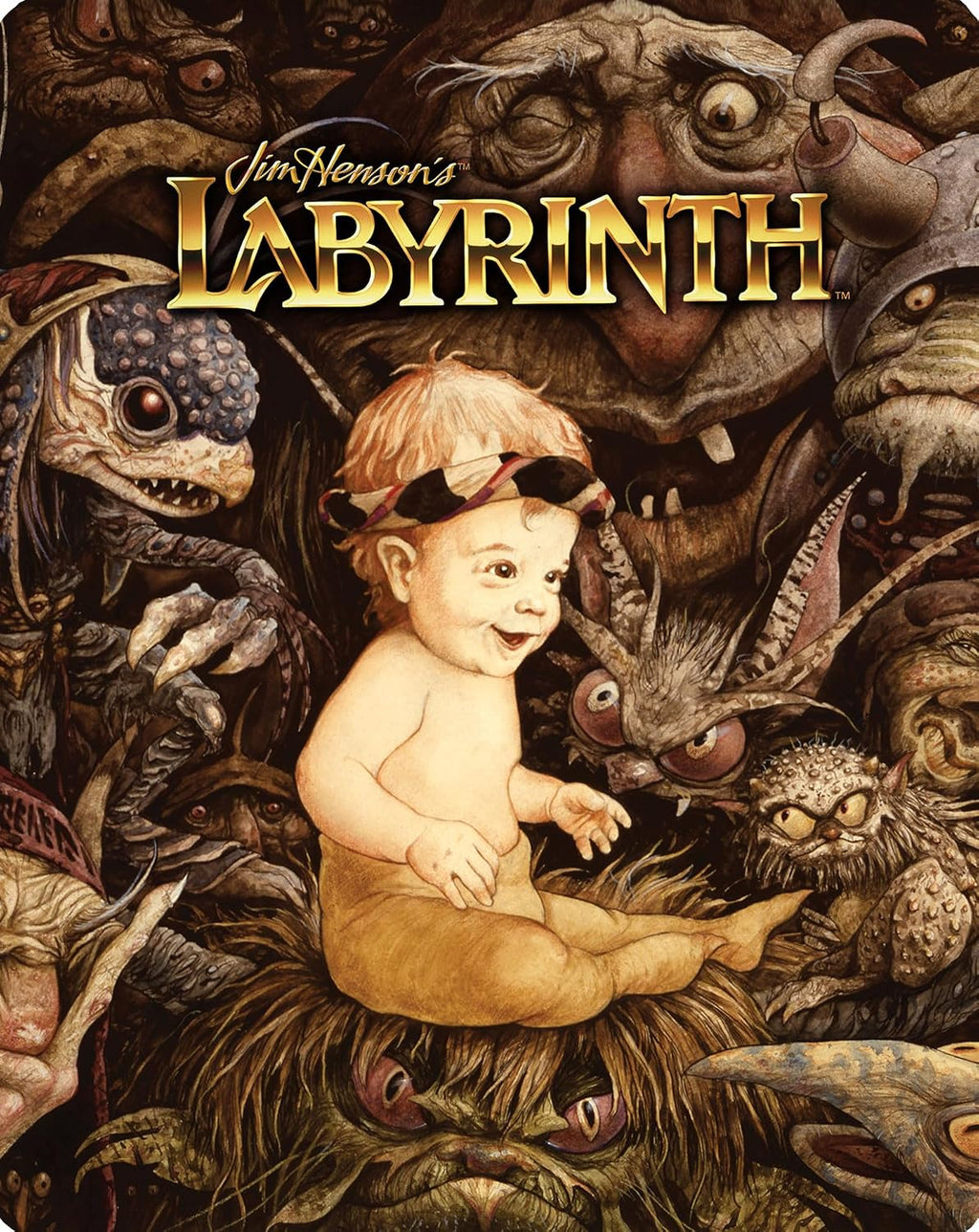 Labyrinth (1986) - Limited Edition Steelbook 4K Ultra HD + Blu-ray