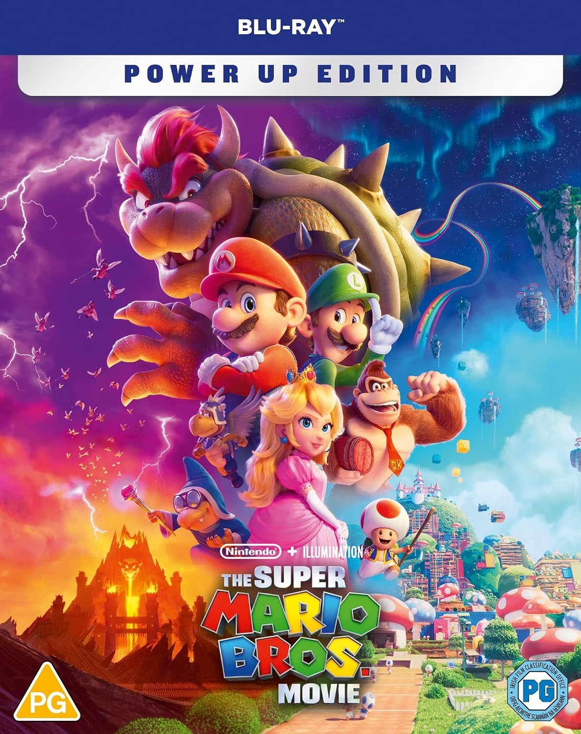 The Super Mario Bros. Movie (Power Up Edition, Bonus Features) [Blu-ray] [Region Free]