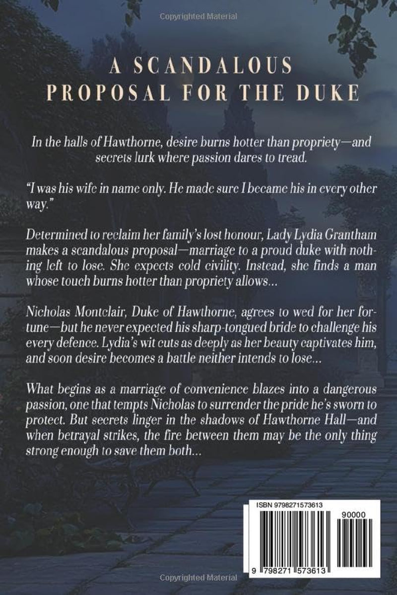 A Scandalous Proposal for the Duke: A Steamy Regency Romance Book (The Fallen Dukes)
