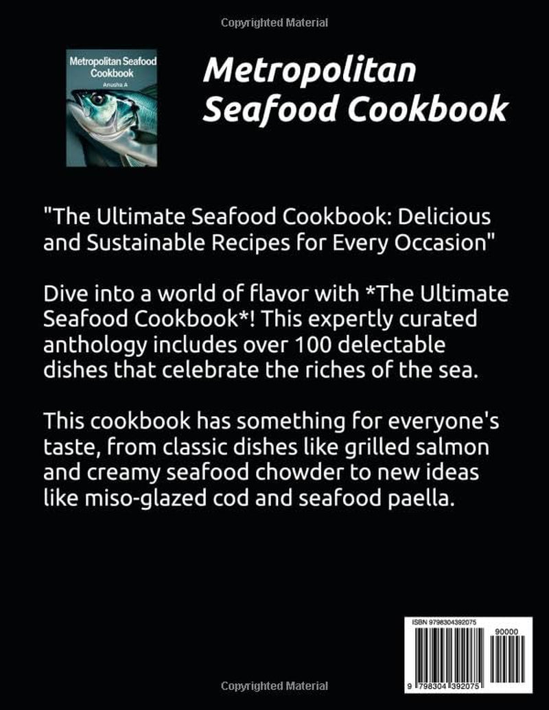 Metropolitan Seafood CookBook: Seasonings and Spices for Cooking for Seafood