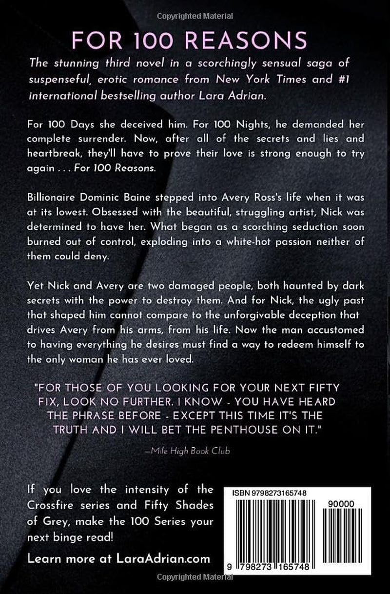 For 100 Reasons: A Steamy Billionaire Romance
