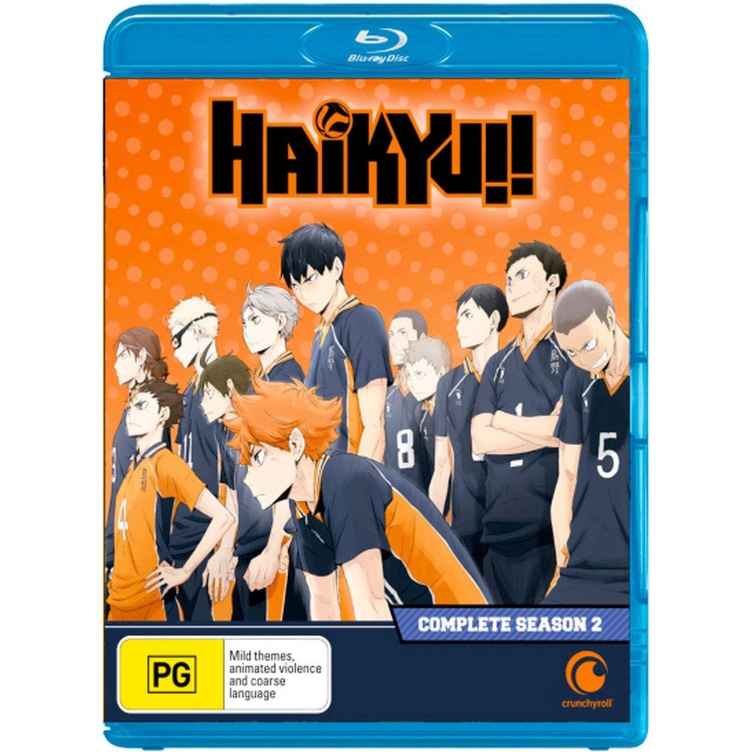 Haikyu!! (Season 2) ( Haikyuu!! ) [ NON-USA FORMAT, Blu-Ray, Reg.B Import - Australia ]