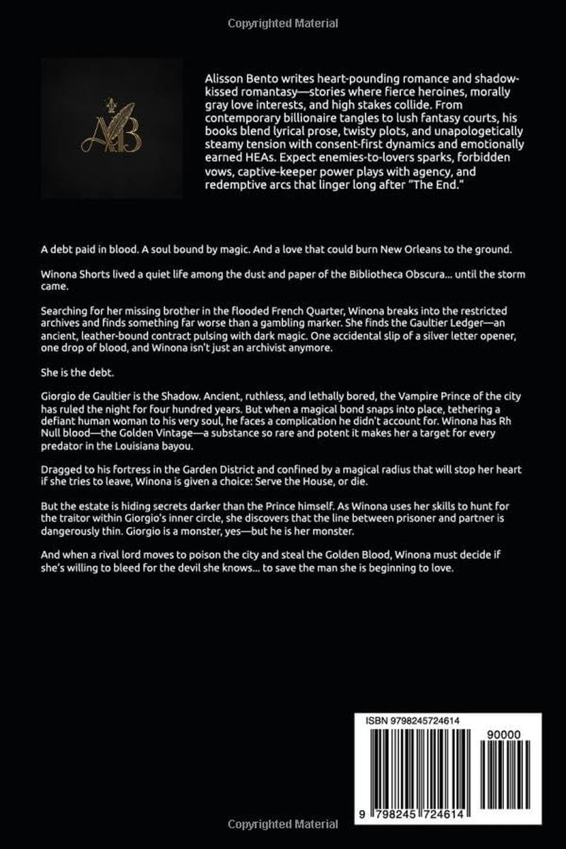 Sold to the Night: A Dark Enemies to Lovers Vampire Romance (Bound by Blood)