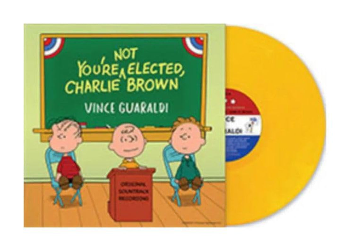 Vince Guaraldi – You're Not Elected, Charlie Brown Original Soundtrack Recording yellow