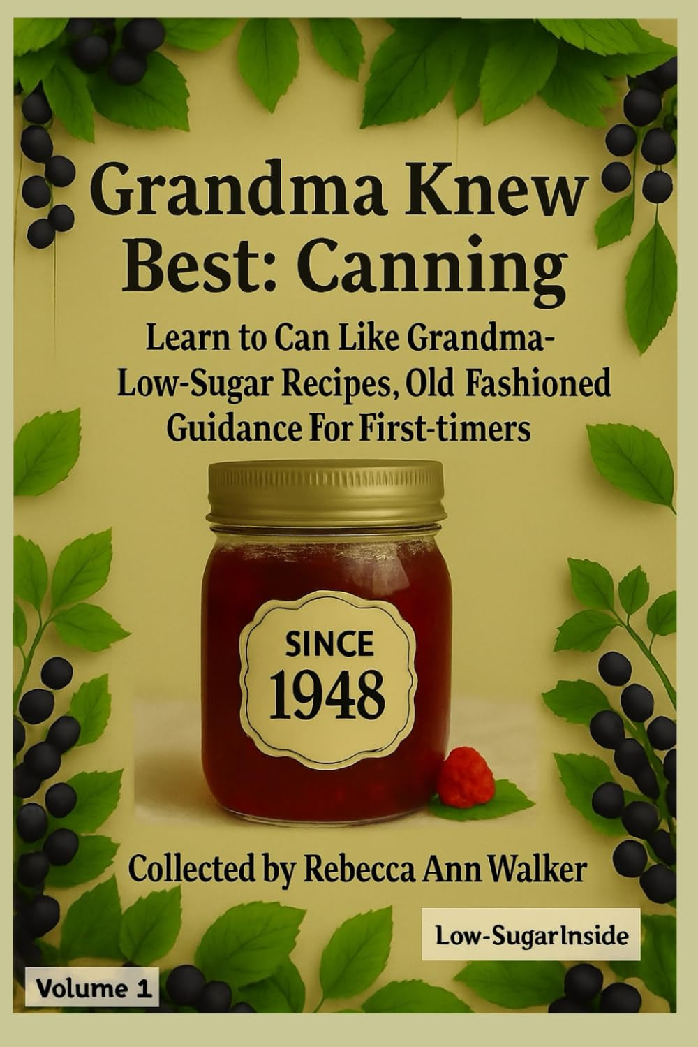 Grandma Knew Best - Canning: Learn to Can Like Grandma-Low Sugar Recipes, Old Fashioned Guidance for First Timer