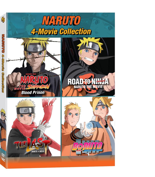 Naruto: 4-Movie Collection (DVD)