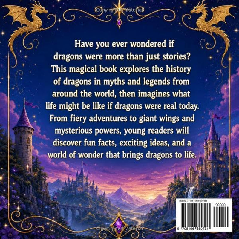 What If Dragons Were Real?: Dragon Books for Kids (What If It Was Real? Mythology For Kids)