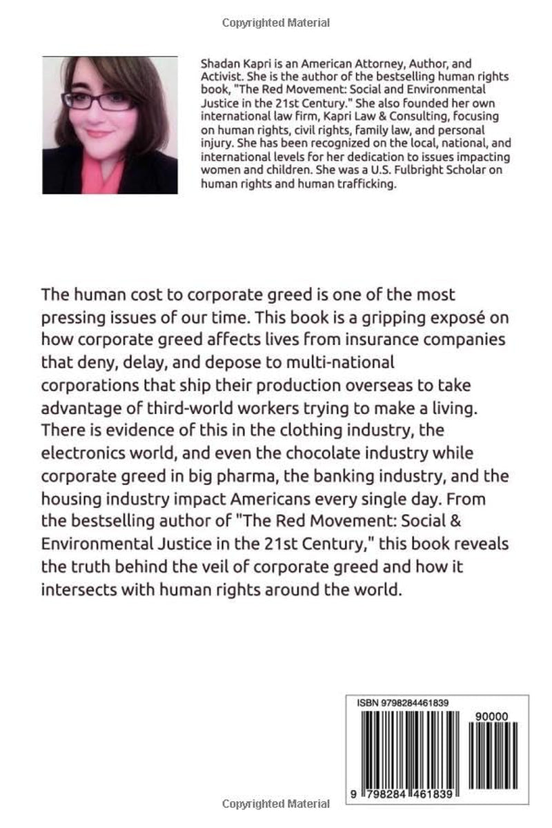 Corporate Greed: The Human Cost