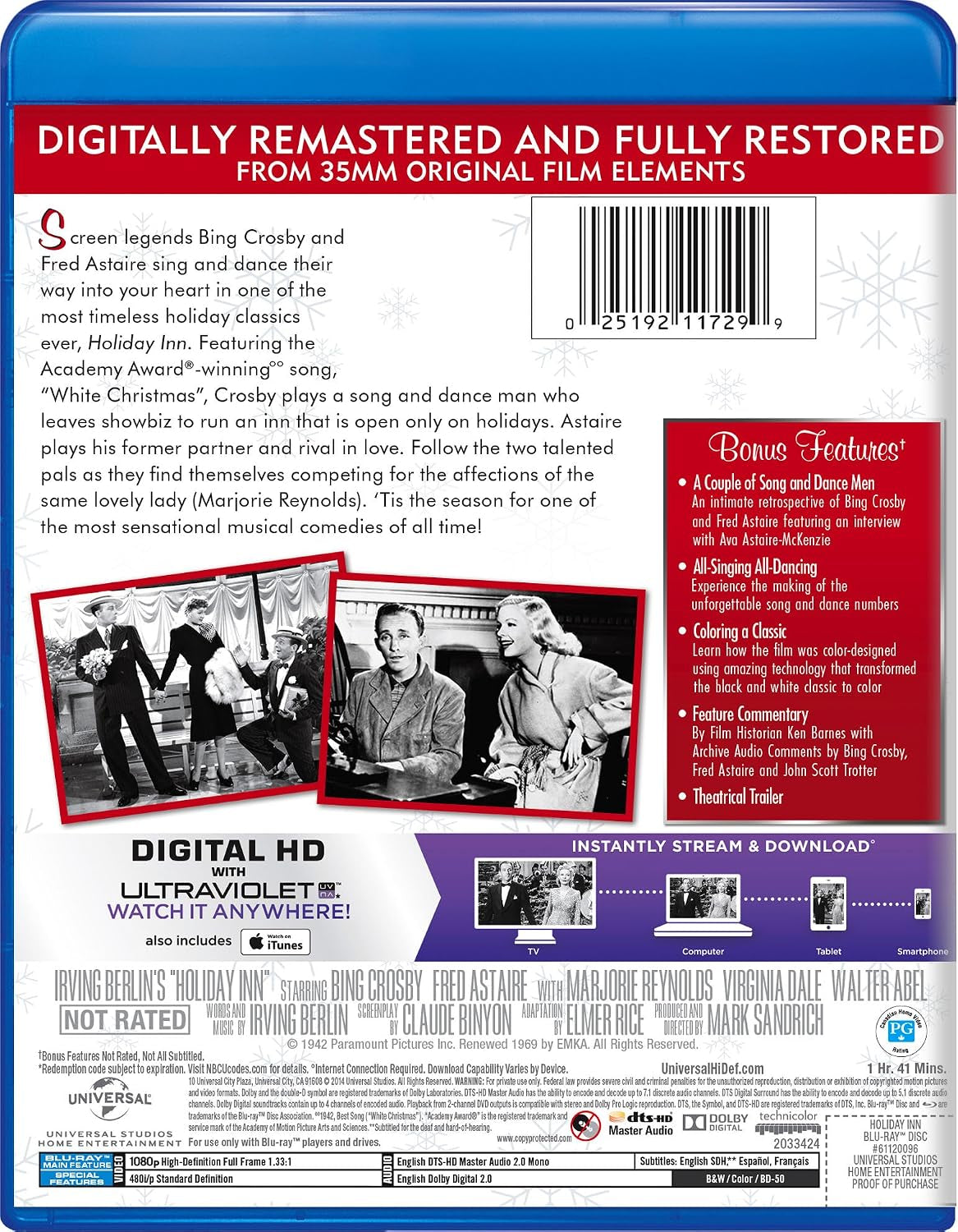 Holiday Inn [Blu-ray]
