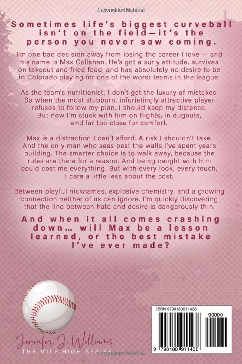 Cooking Up A Curveball: A Baseball, Workplace, Secret Identity Romance (Mile High Series)