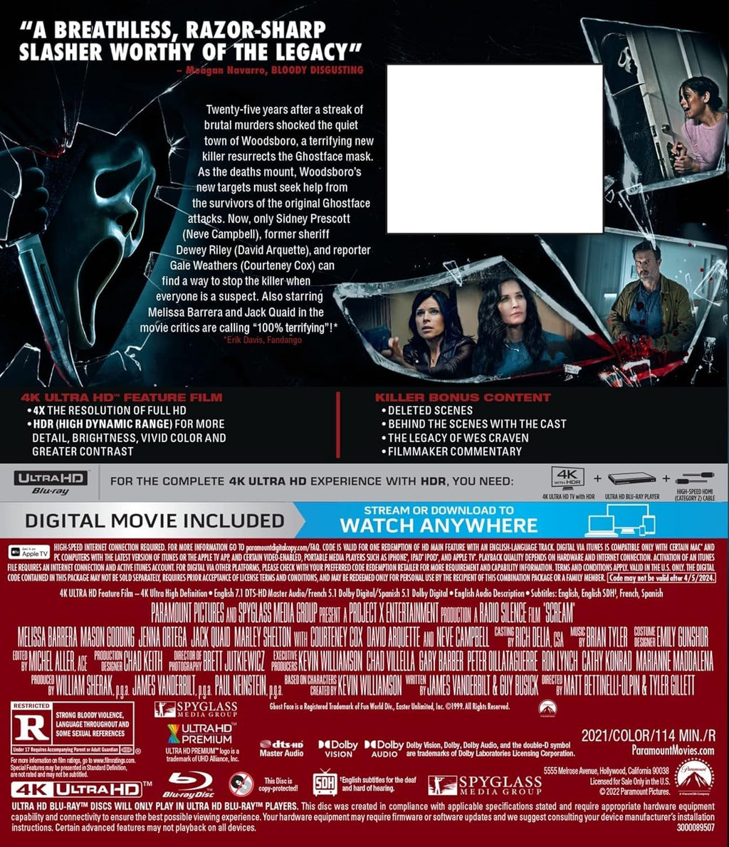 Scream (2022) [4K UHD]