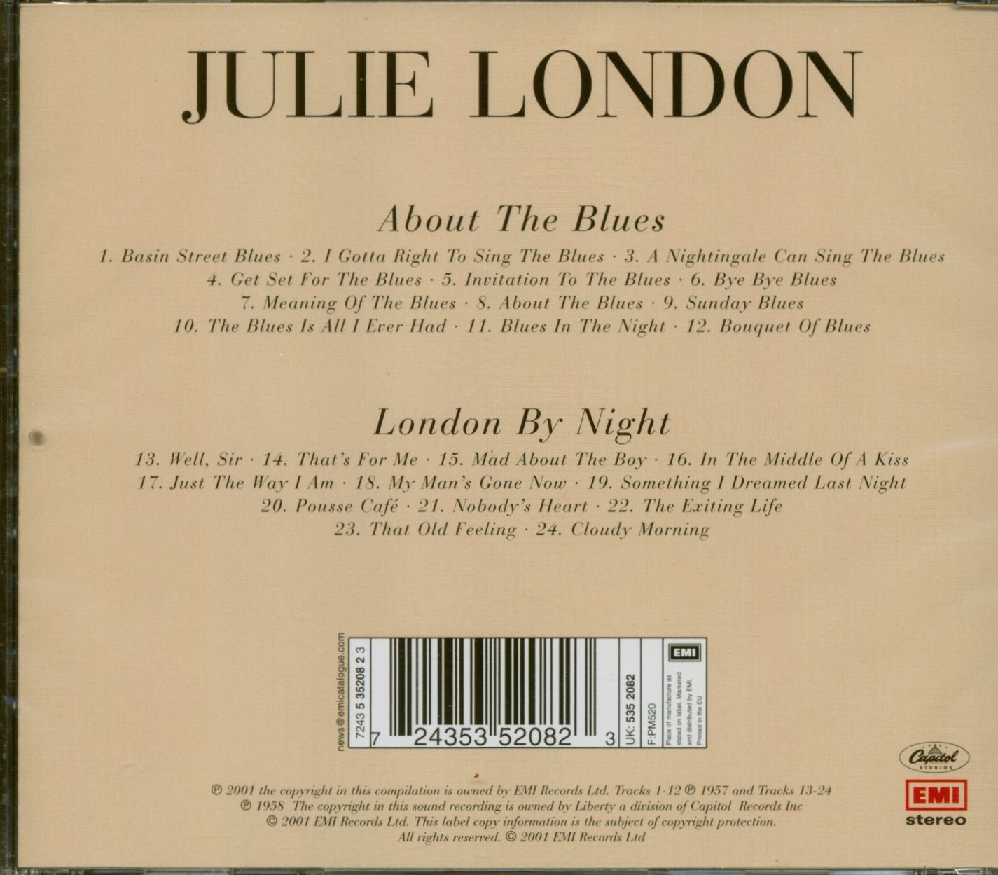 About the Blues / London By Night