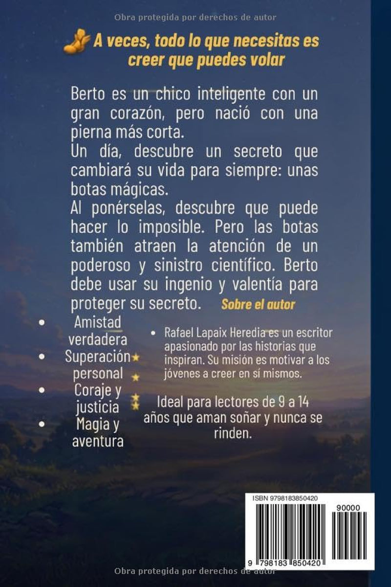 berto y sus botas voladoras (Spanish Edition)