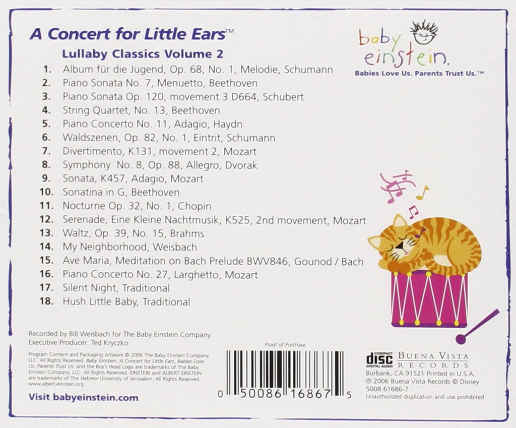 Baby Einstein: Lullaby Classics Vol.2