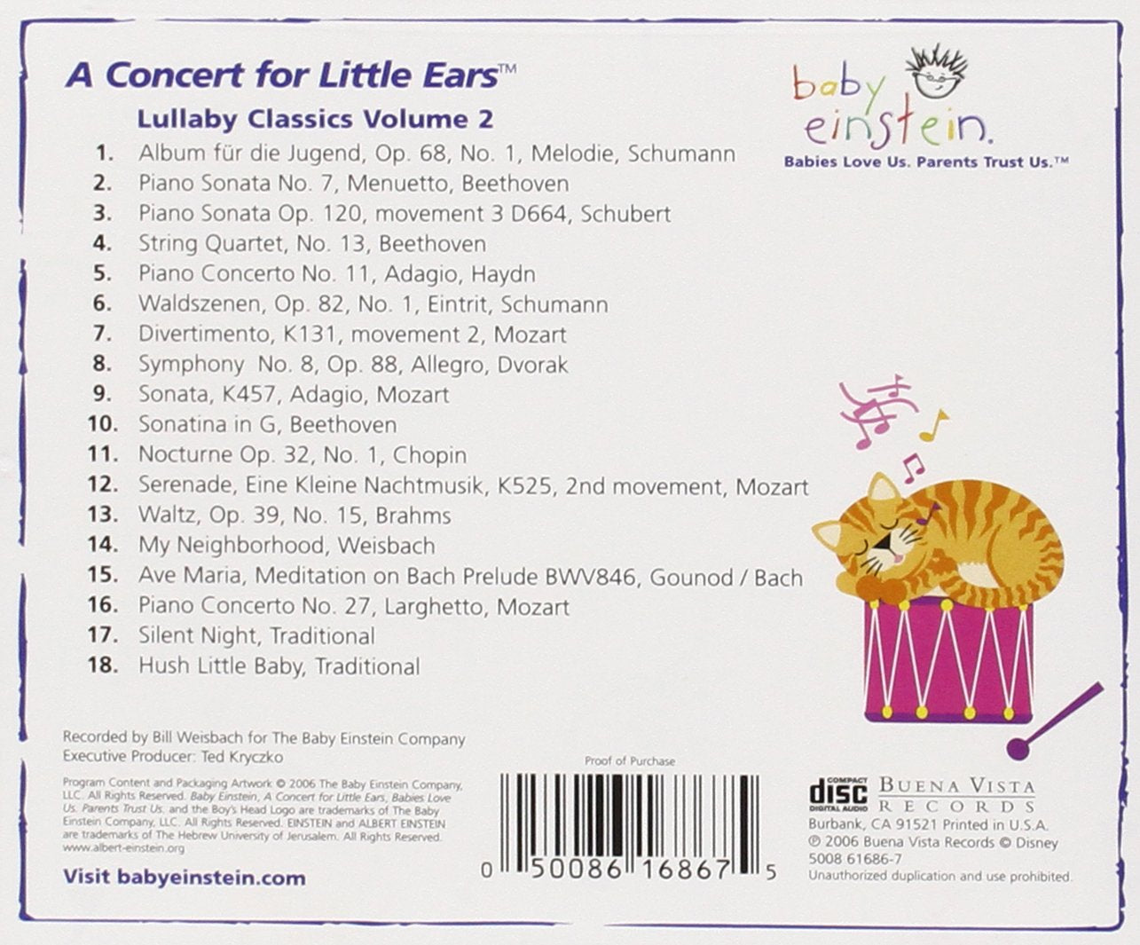 Baby Einstein: Lullaby Classics Vol.2