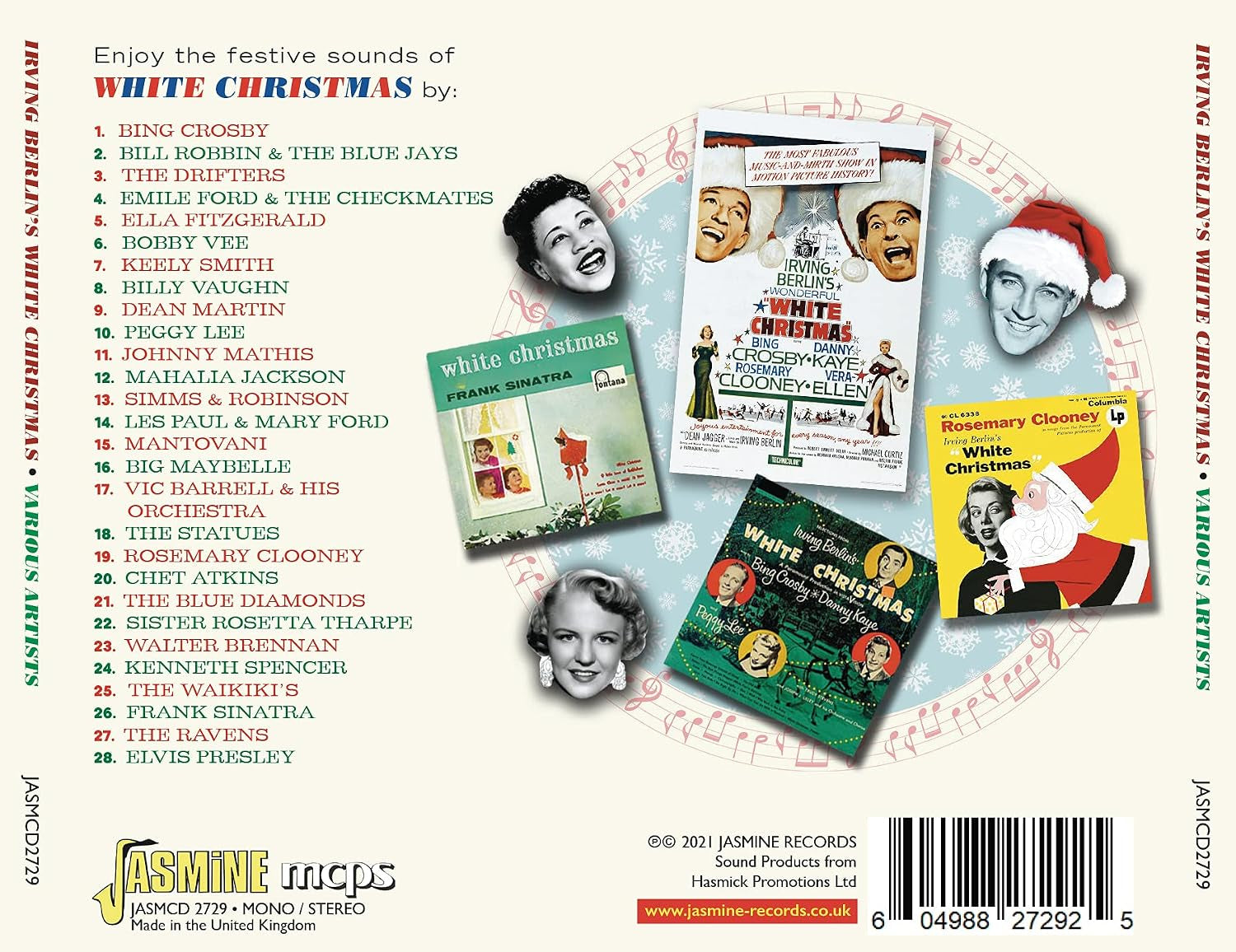 Irving Berlin's White Christmas: 28 Wildly Eclectic Versions of the Most Famous Christmas Song of All