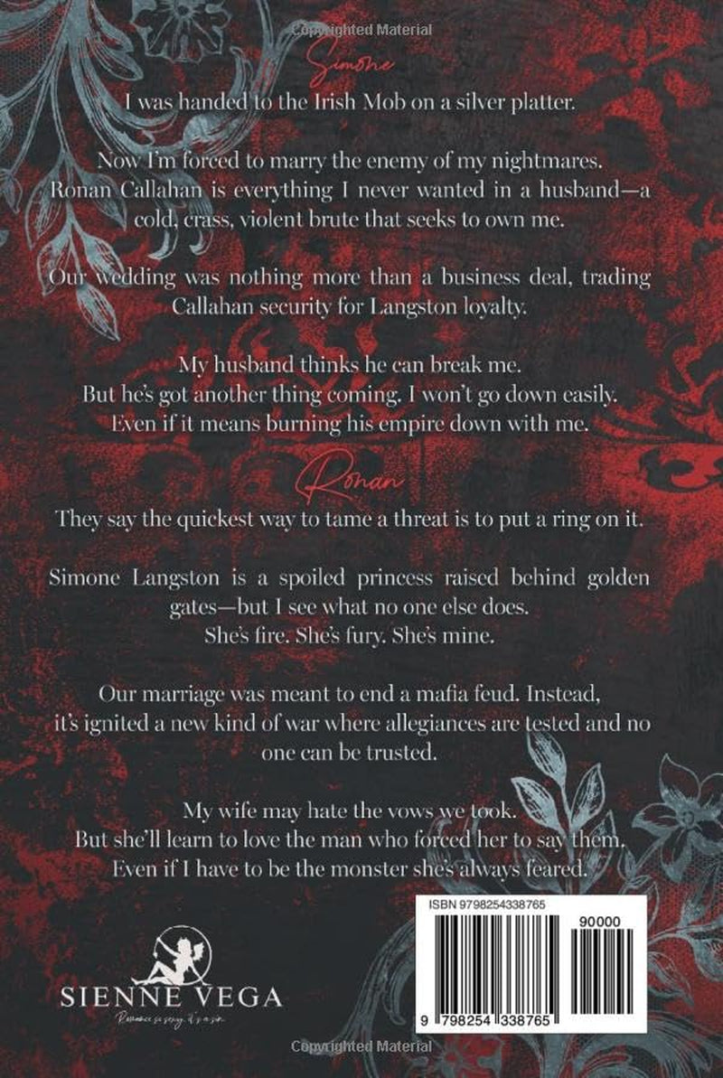 Wedded to the Enemy: A Dark Arranged Marriage Mafia Romance (The New York Underworld - The Callahans)