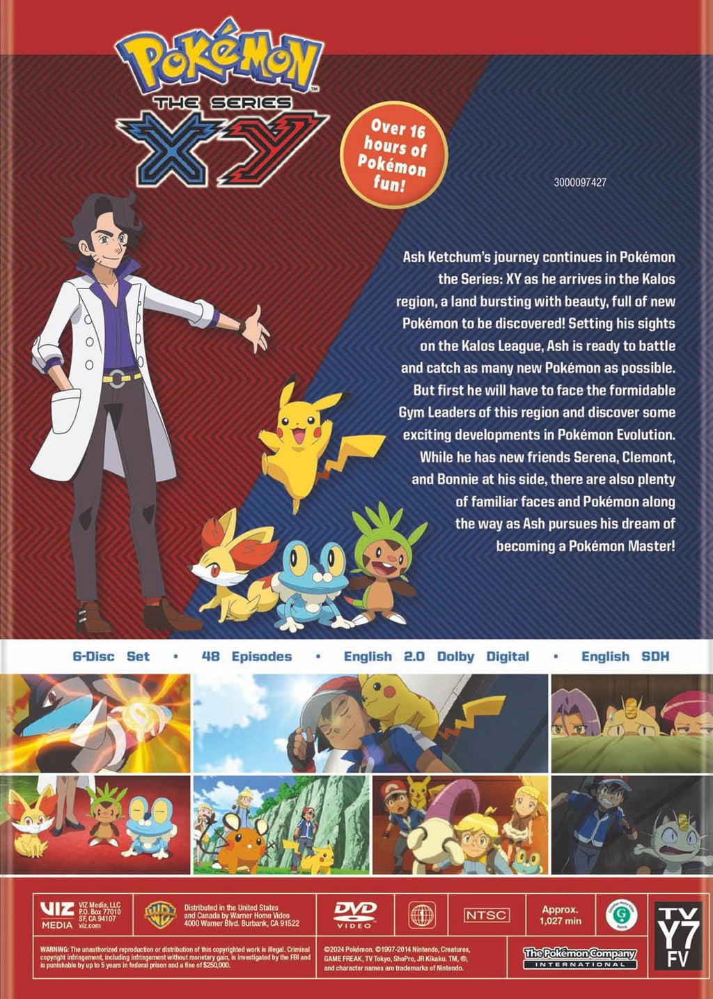 Pokemon The Series: XY Complete Season (DVD)