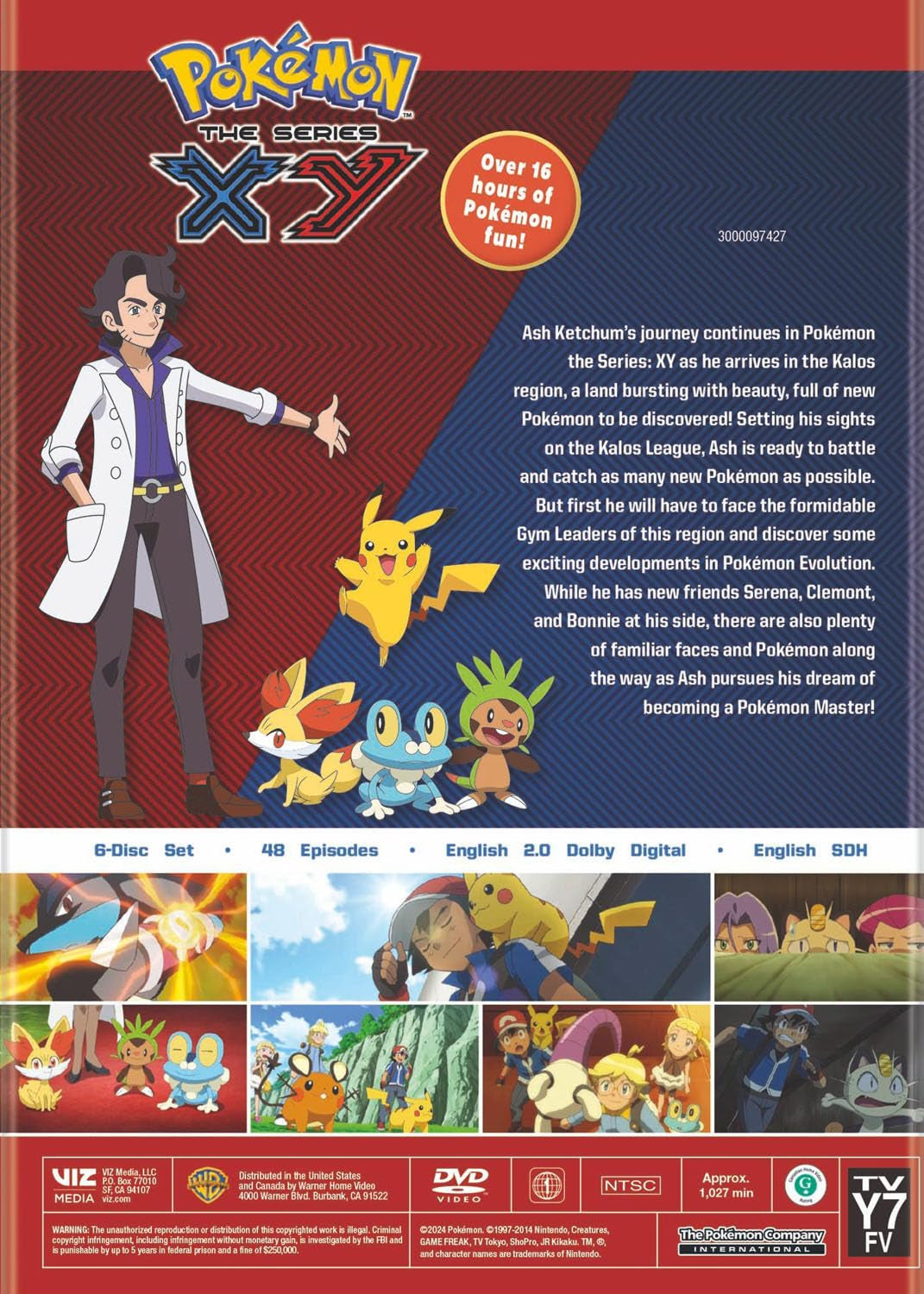 Pokemon The Series: XY Complete Season (DVD)