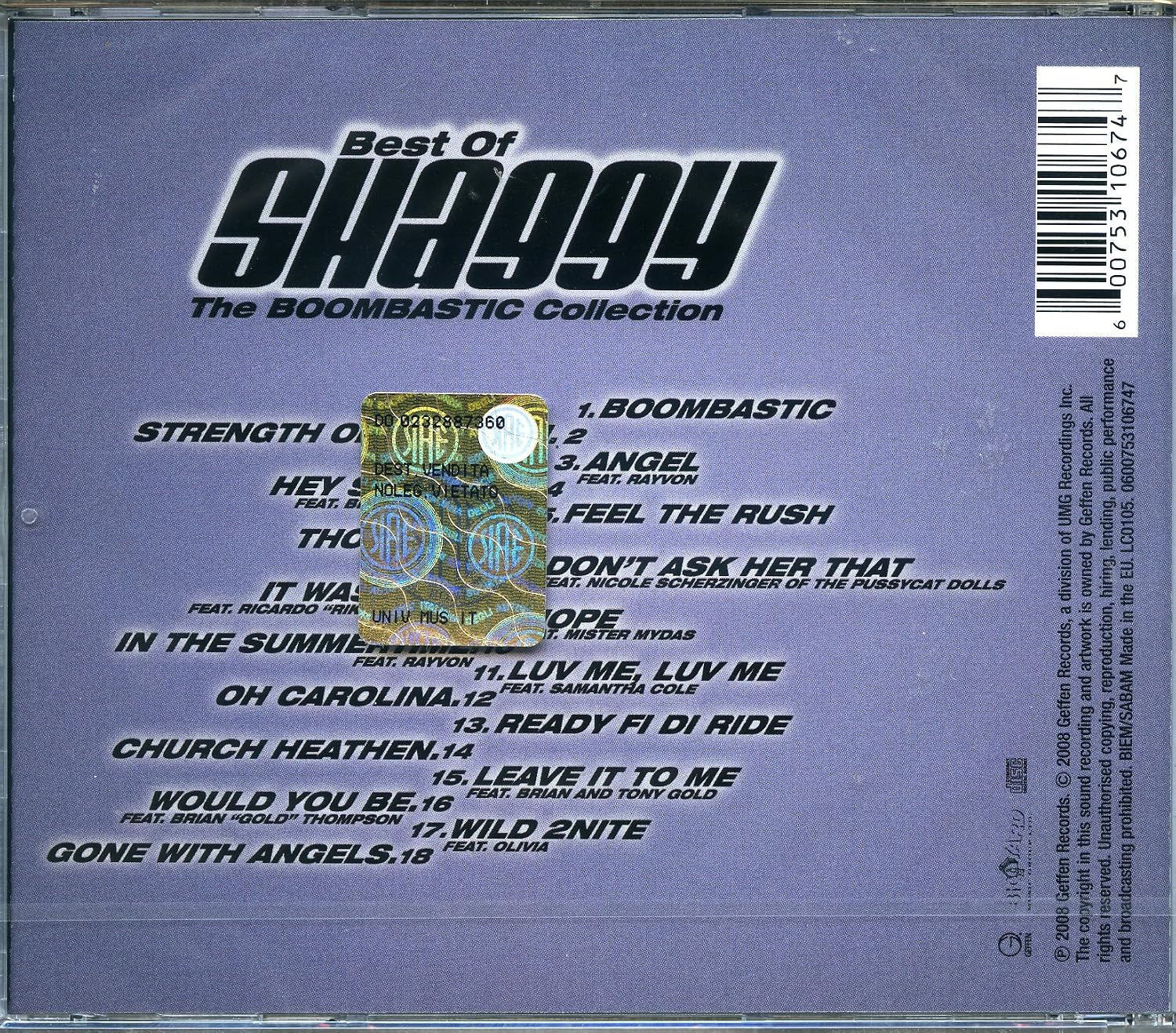 The Boombastic Collection - The Best Of Shaggy