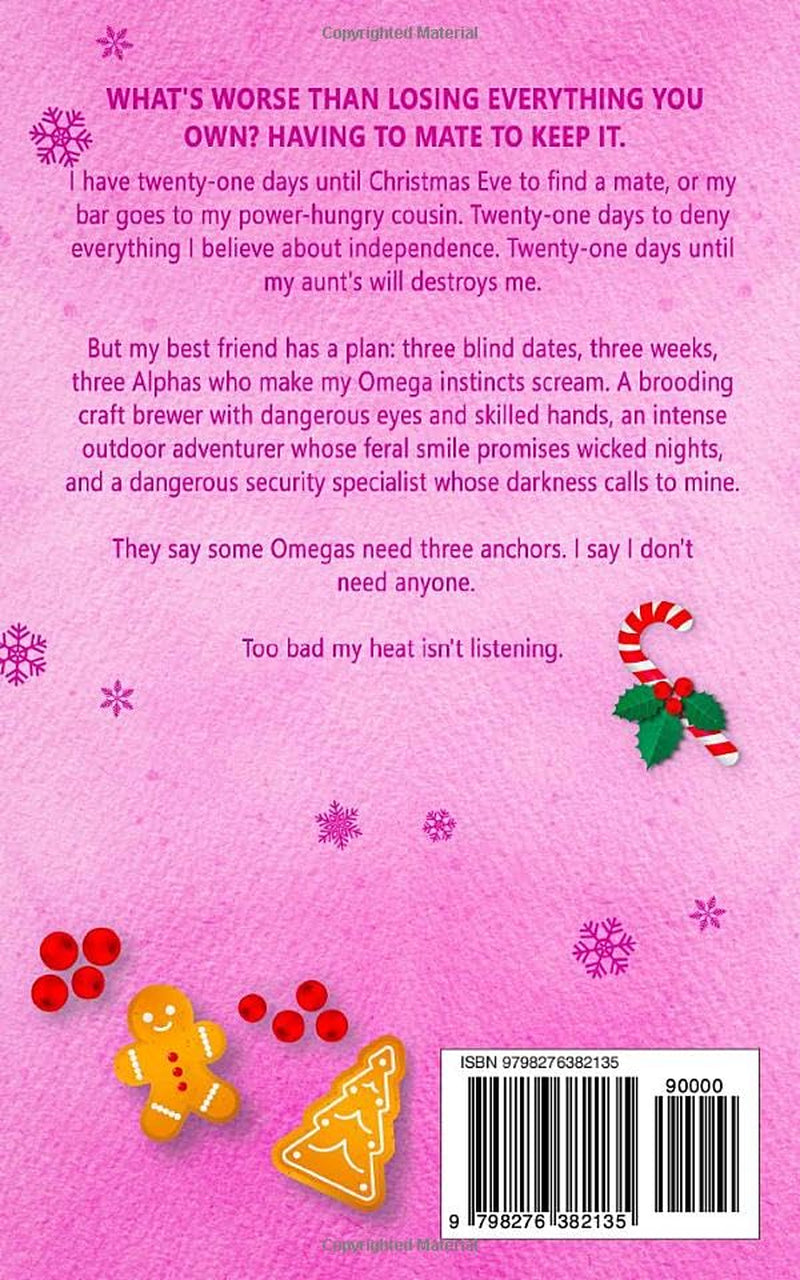 Knot Beneath the Mistletoe: A Holiday Omegaverse Romance (Whispering Grove)